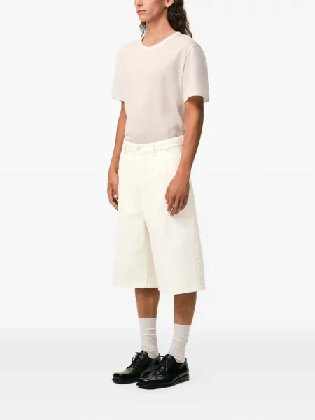 Bermudy Ami Paris bílé