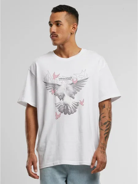 Tricou Mister Tee alb