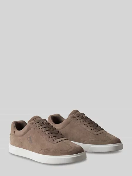 Sneakersy Calvin Klein beżowe