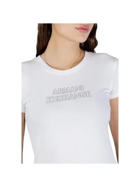 Tricou Eax alb