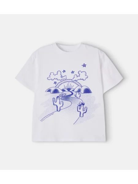Marškinėliai Stella Mccartney balta