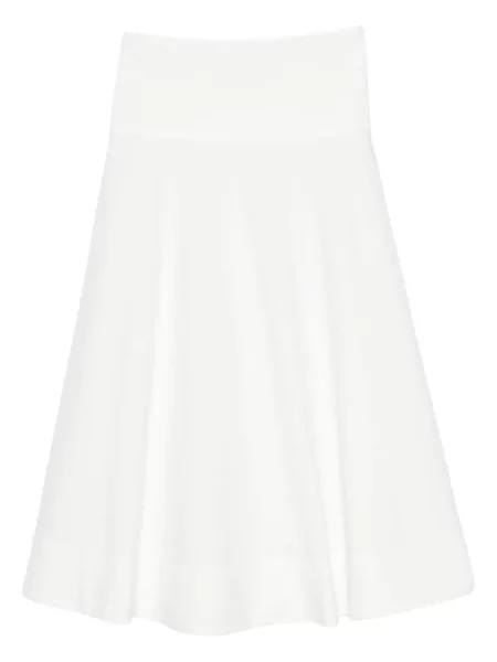 Fusta maxi St. Agni alb