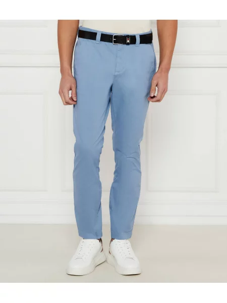 Tommy Jeans Chino nadrág Austin kék