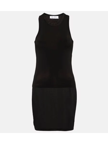 Top The Attico cu decolteu în U negru