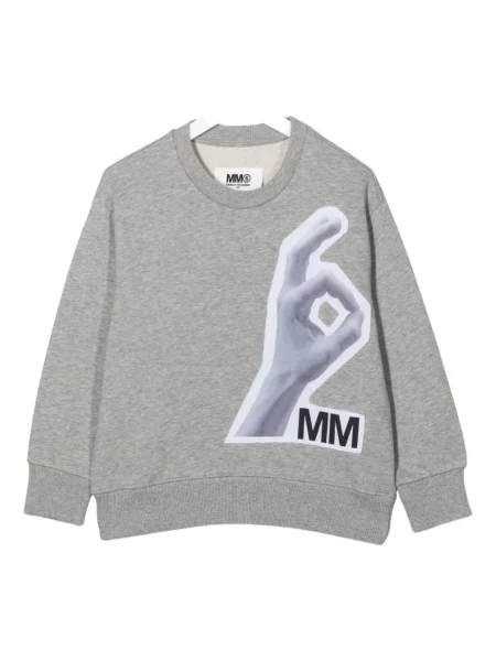Bluza dziecięca Mm6 Maison Margiela szara