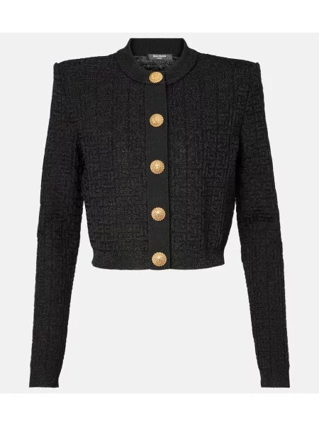 Cardigan Balmain negru