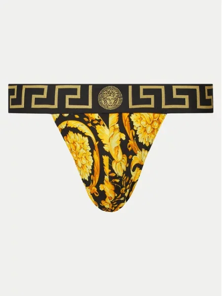 Versace Slipy Jock Strap černá