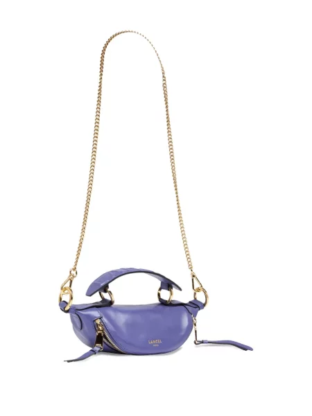 Geanta de piele Lancel din piele albastru