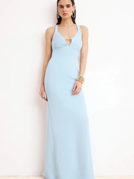 Trendyol Rochie de seară deschis albastru