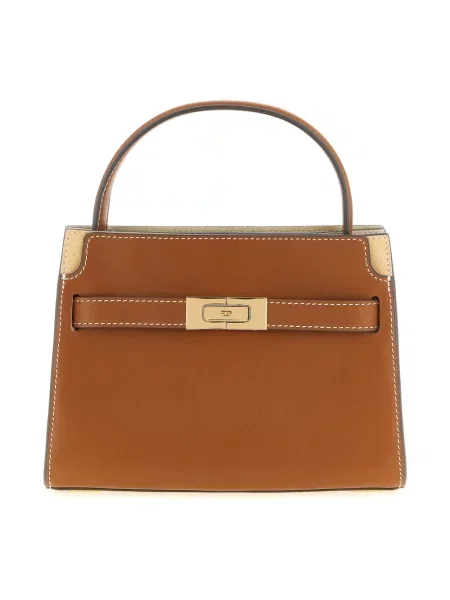 Torebka crossbody Tory Burch skórzana brązowa