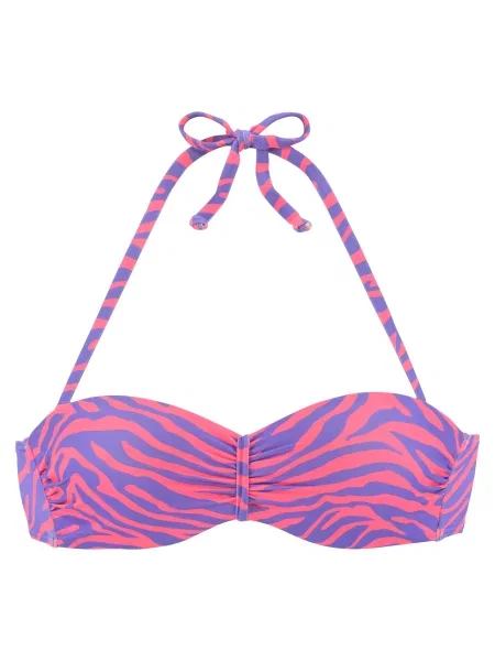 VENICE BEACH Sutien costum de baie mov închis roz