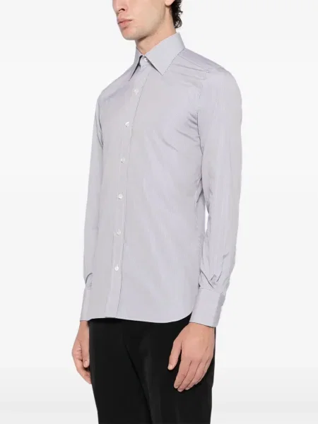 Cămașă Tom Ford cu dungi gri