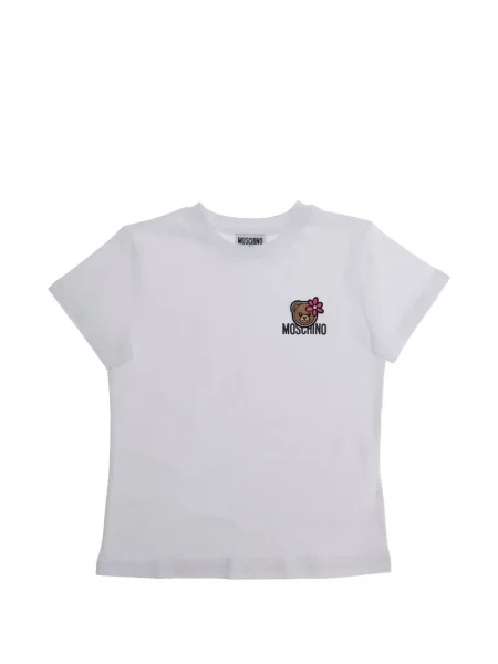Koszulka dziecięca Moschino biała