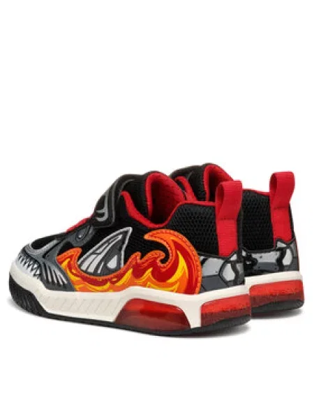 Geox Superge J Inek M Črna rdeča