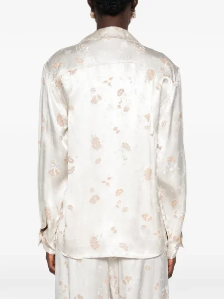 Cămașă Dôen cu model floral din jacard