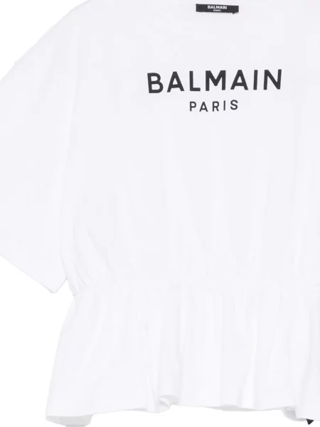 Koszulka dziecięca Balmain biała