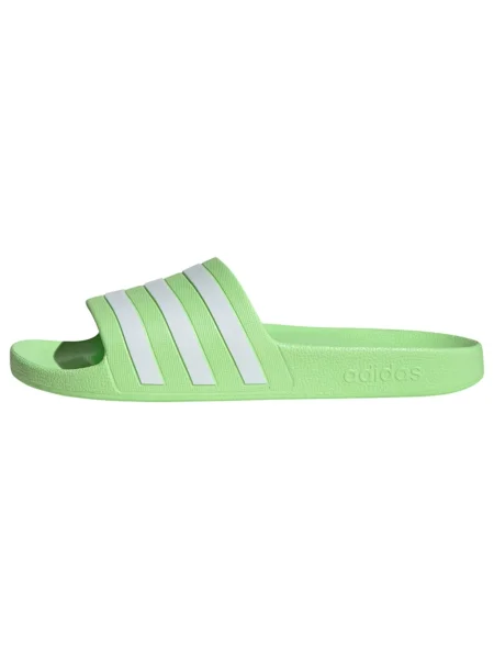 ADIDAS SPORTSWEAR Nizki natikači Adilette Aqua svetlo zelena bela