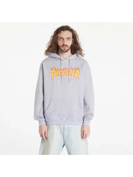 Меланжов суитчър Thrasher сиво