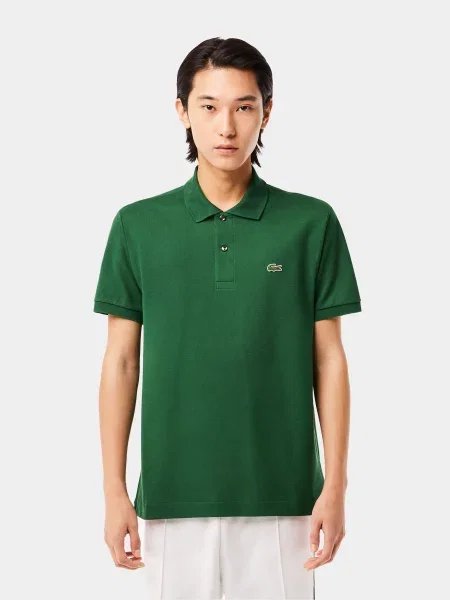 Поло Lacoste зелений