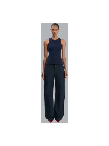 Top Victoria Beckham niebieski