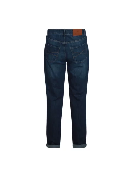 Jeansy Brunello Cucinelli niebieskie