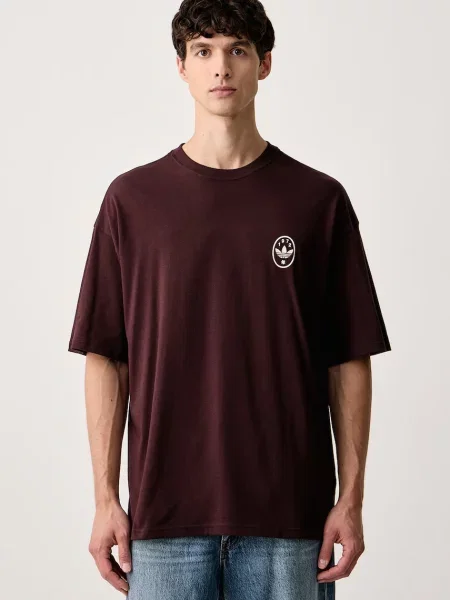 Adidas Originals T-shirt Koi GFX brązowa