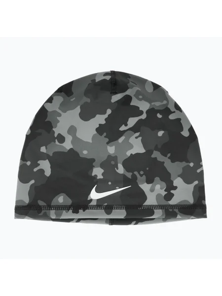 Čiapka Nike s potlačou sivá