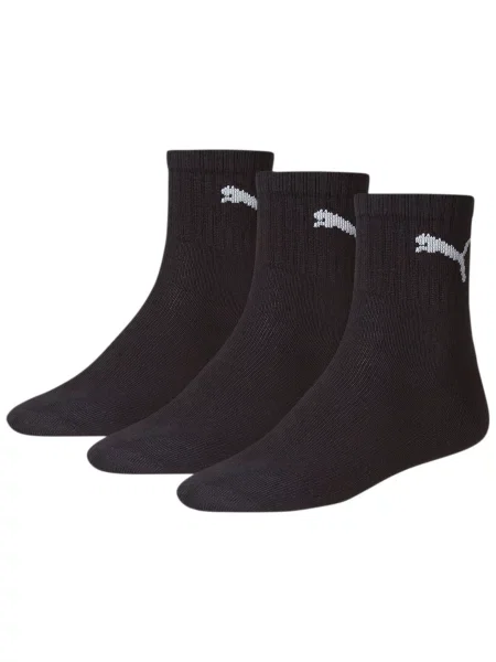 Krótkie skarpety PUMA Unisex 3 pary czarne