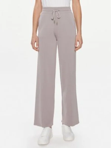 Pinko Pantaloni trening Gardenia Wide Leg gri