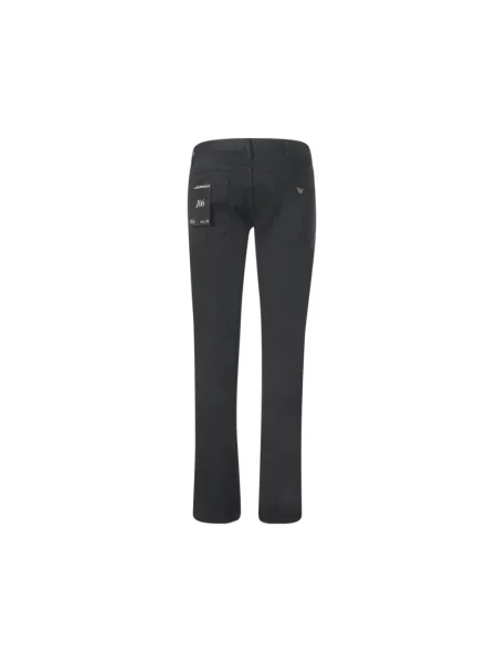 Jeansy Emporio Armani czarne