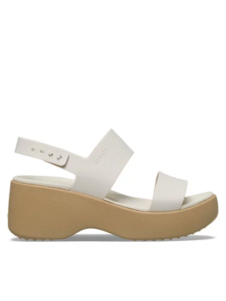 Crocs Sandały Brooklyn Sky Sandal beżowy