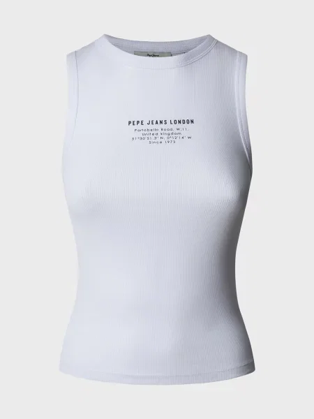 Топ Pepe Jeans білий
