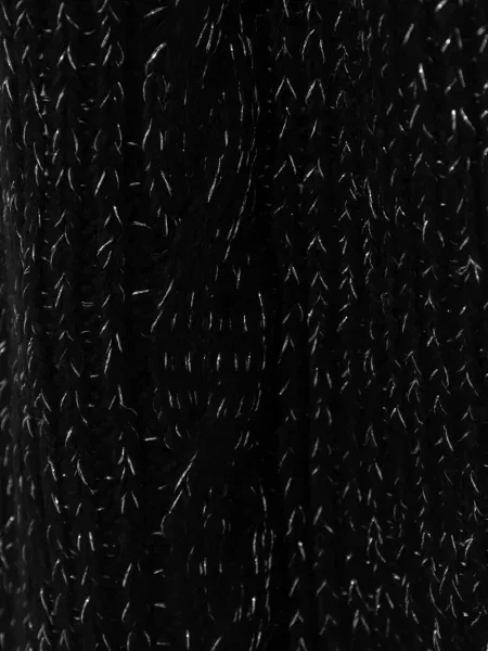 Fular Silvian Heach tricotate negru