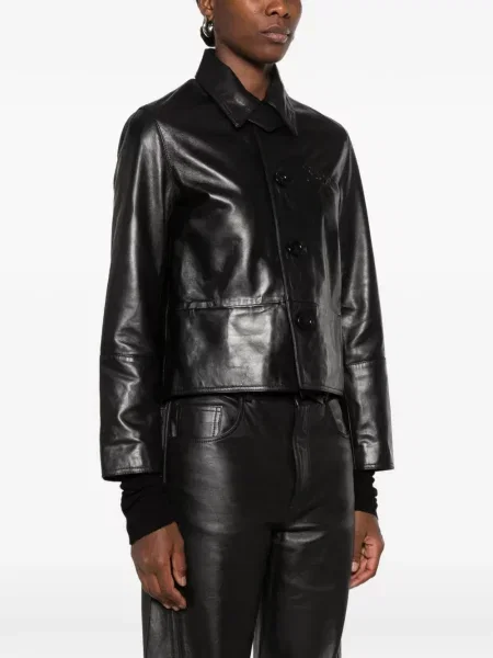 Geanta de piele Zadig&voltaire negru