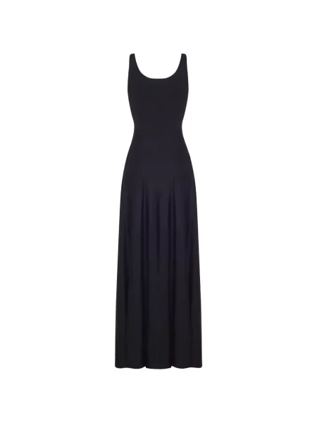 Rochie maxi Adam Lippes negru