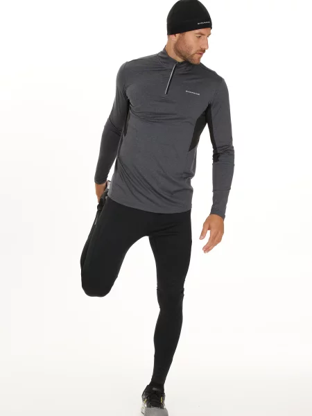 Wiatroszczelne legginsy Endurance Zane czarne