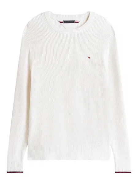 Pulover Tommy Hilfiger cu decolteu rotund