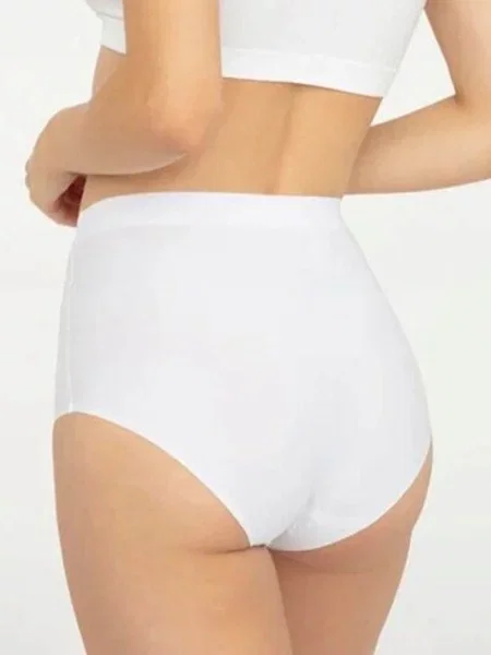Женские трусы слип с высокой посадкой FIGI_GATTA_BRIGITTE_COMFORT білі