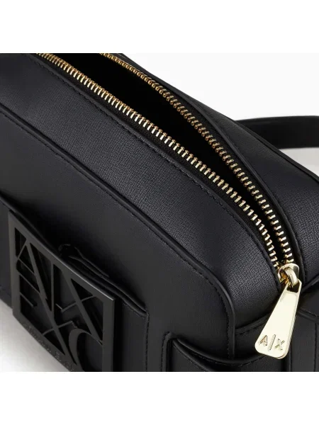 Borítéktáska Armani Exchange fekete