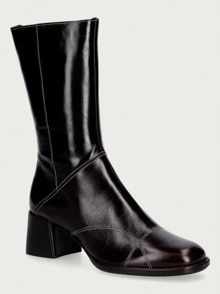 Billi Bi cizme pentru femei din piele Espresso calf /brown heel 86 maro