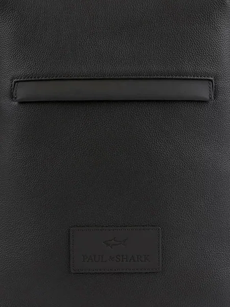 Rucsac Paul & Shark din piele negru