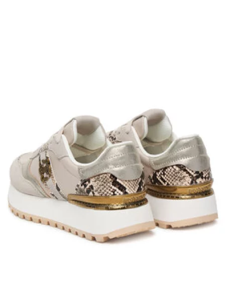 Just Cavalli Sneakersy Béžová hnedá