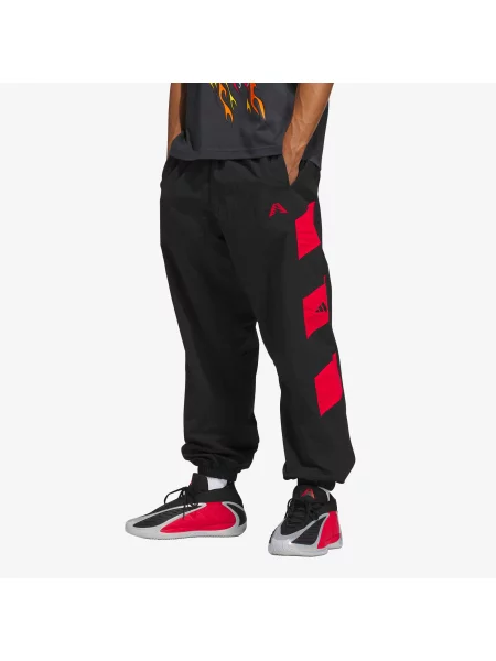 Бягане панталон Adidas Performance черно