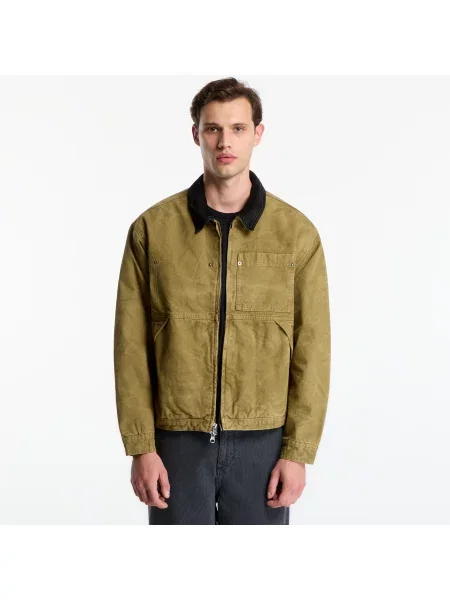 Bunda Vans Nico Chore Canvas Jacket Olive Brown M hnědá