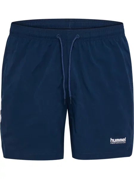 Hummel Pantaloni scurți apă Pulse albastru gențiană / murdar alb