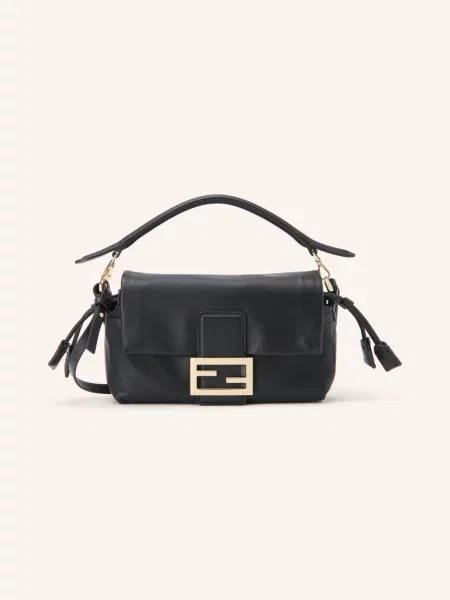 Fendi Kabelka Baguette Soft Small černá