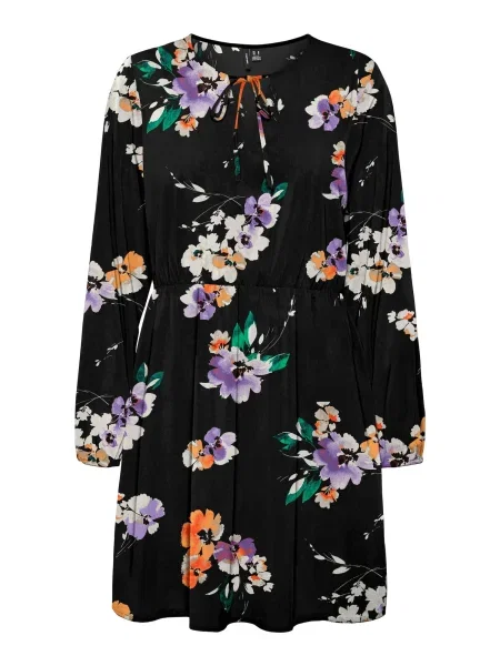 VERO MODA Ruha Shilah Naja lila / narancs / fekete / fehér