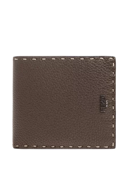 Portofel Fendi din piele maro