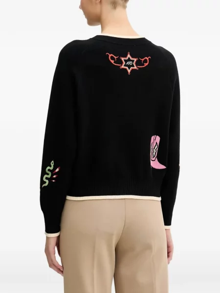 Cardigan Never Fully Dressed negru