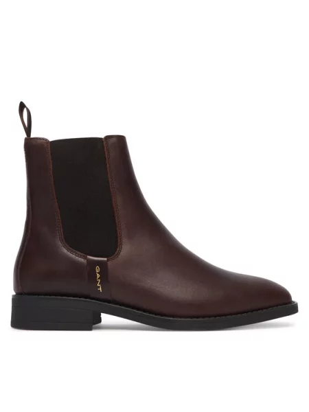 Ботинки челси Gant коричневые